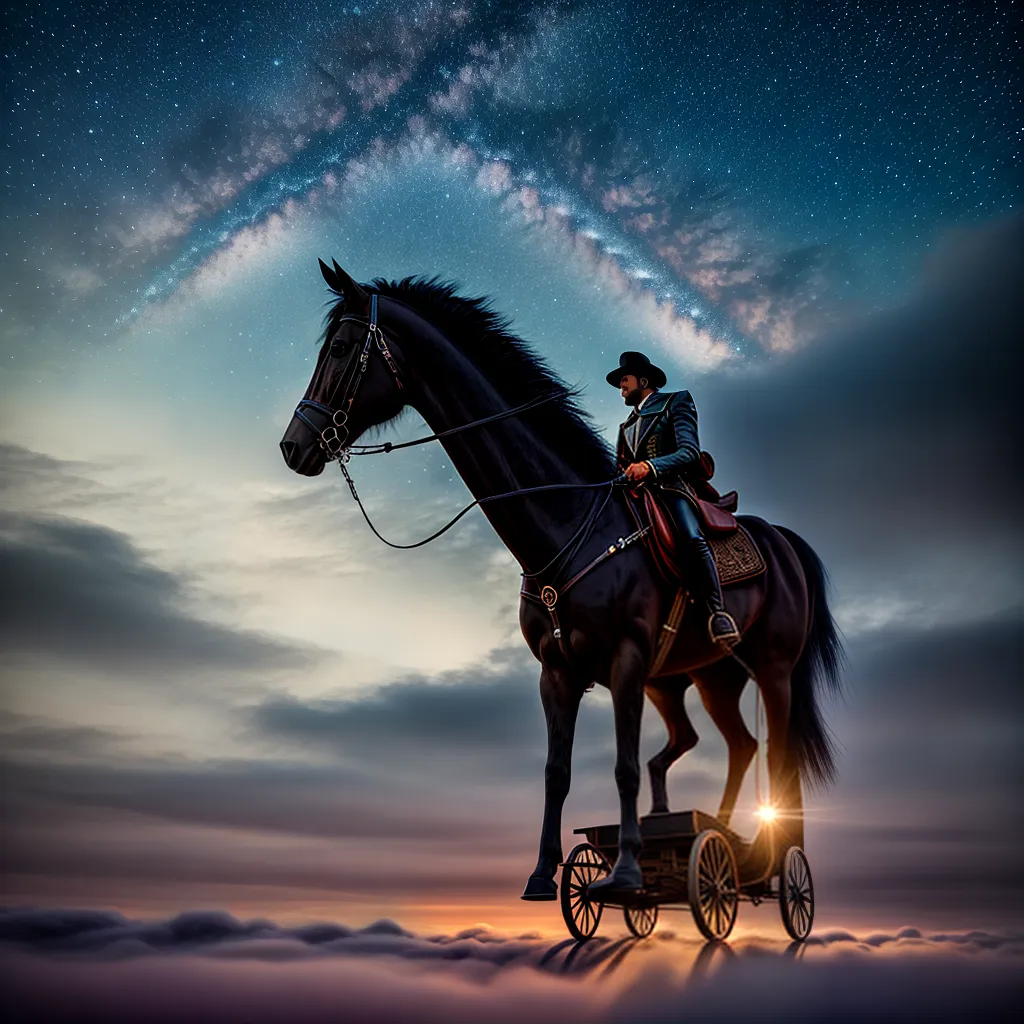 Fotos sonho nuvens estrelas carroceiro chave
