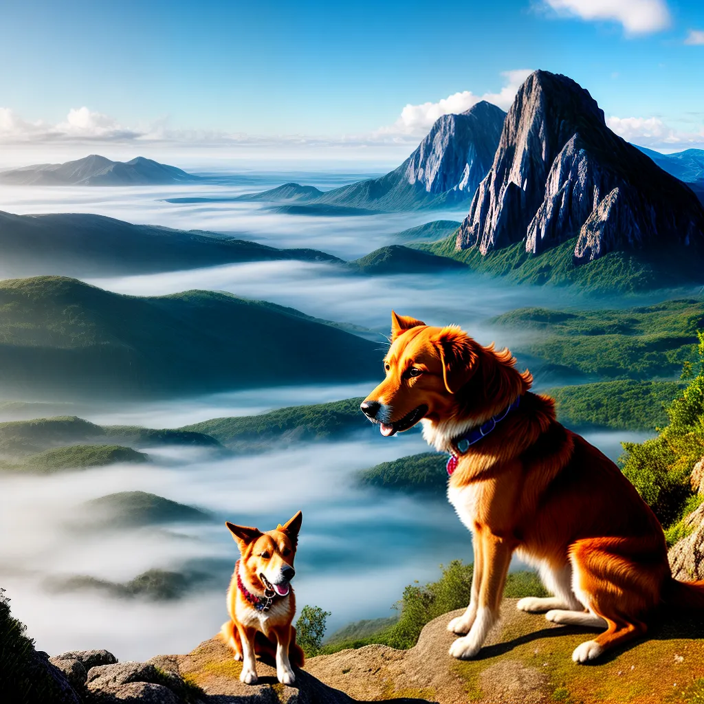 Fotos sonho paisagem camarao nuvens cachorro