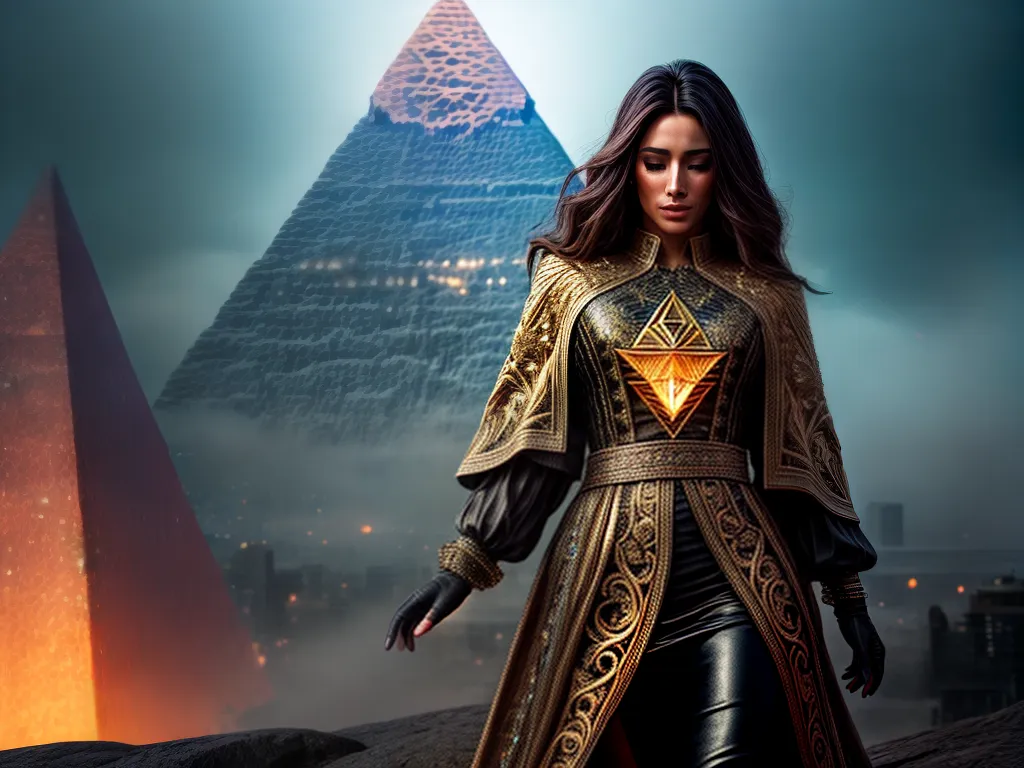 Fotos sonho paz piramide misterio