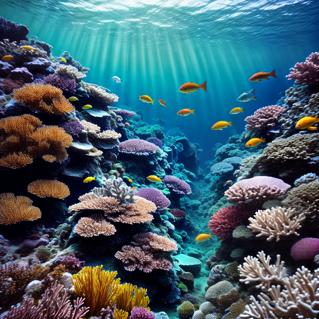 Fotos sonho peixes coloridos recife coral