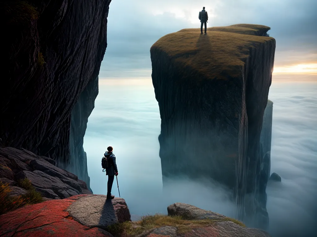 Fotos sonho pessoa abismo nuvem misterio