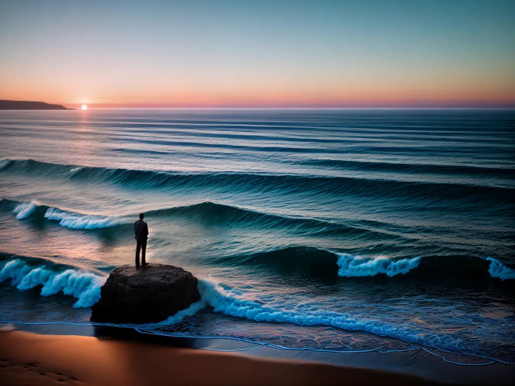 Explorando os Mistérios dos Sonhos: O Significado por Trás de Cada Imagem 4 Fotos sonho pessoa oceano lua simbolos