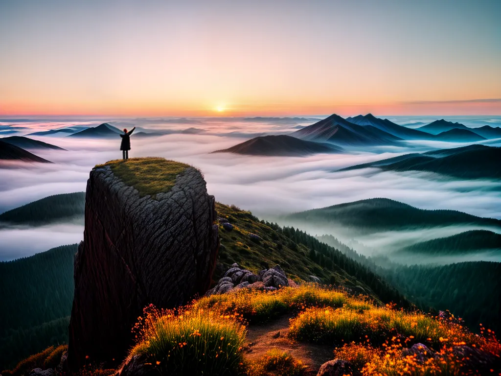 6. O Magnetismo dos Sonhos: Como Atrair a Realização dos Desejos 3 Fotos sonho poderoso por do sol 2