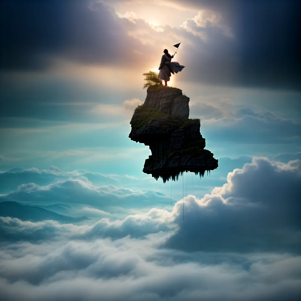 Fotos sonho porta misterio simbolos flutuante