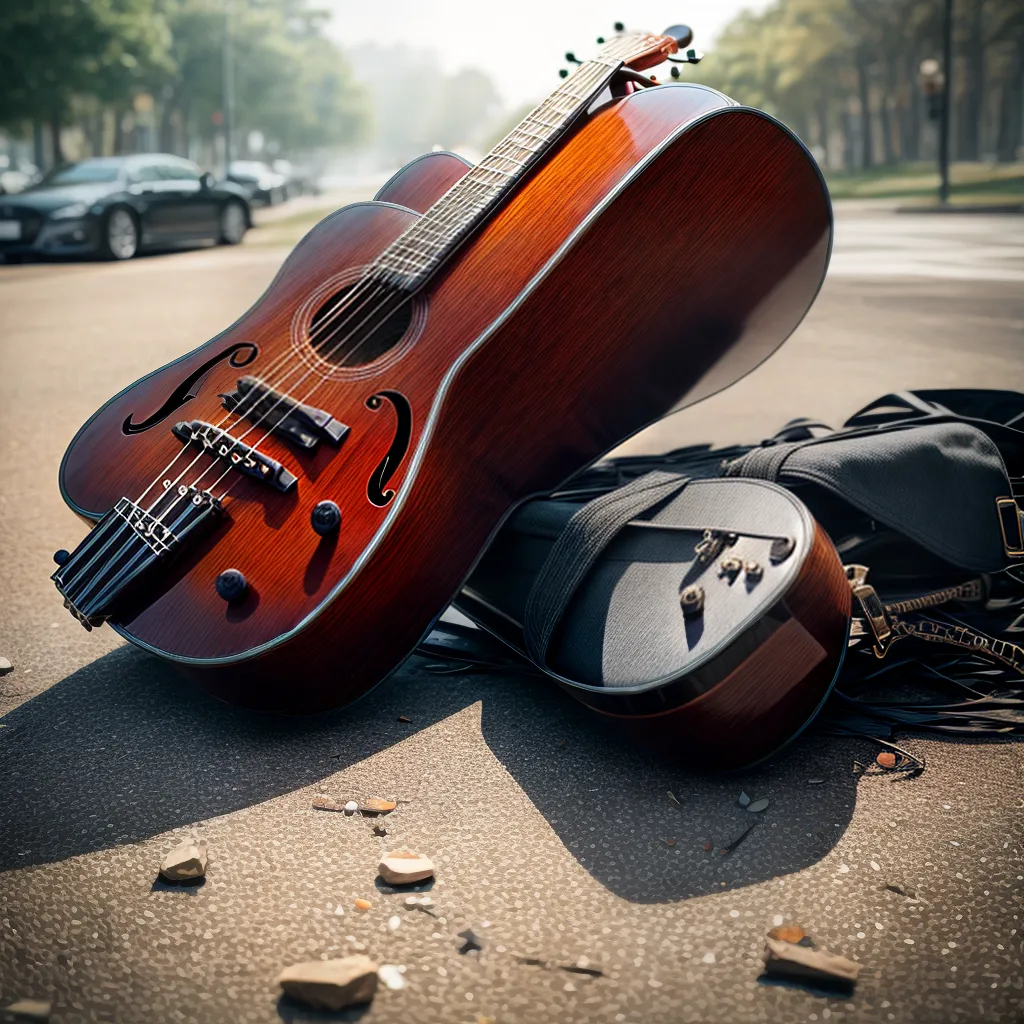 Fotos sonho quebrado guitarra acustica