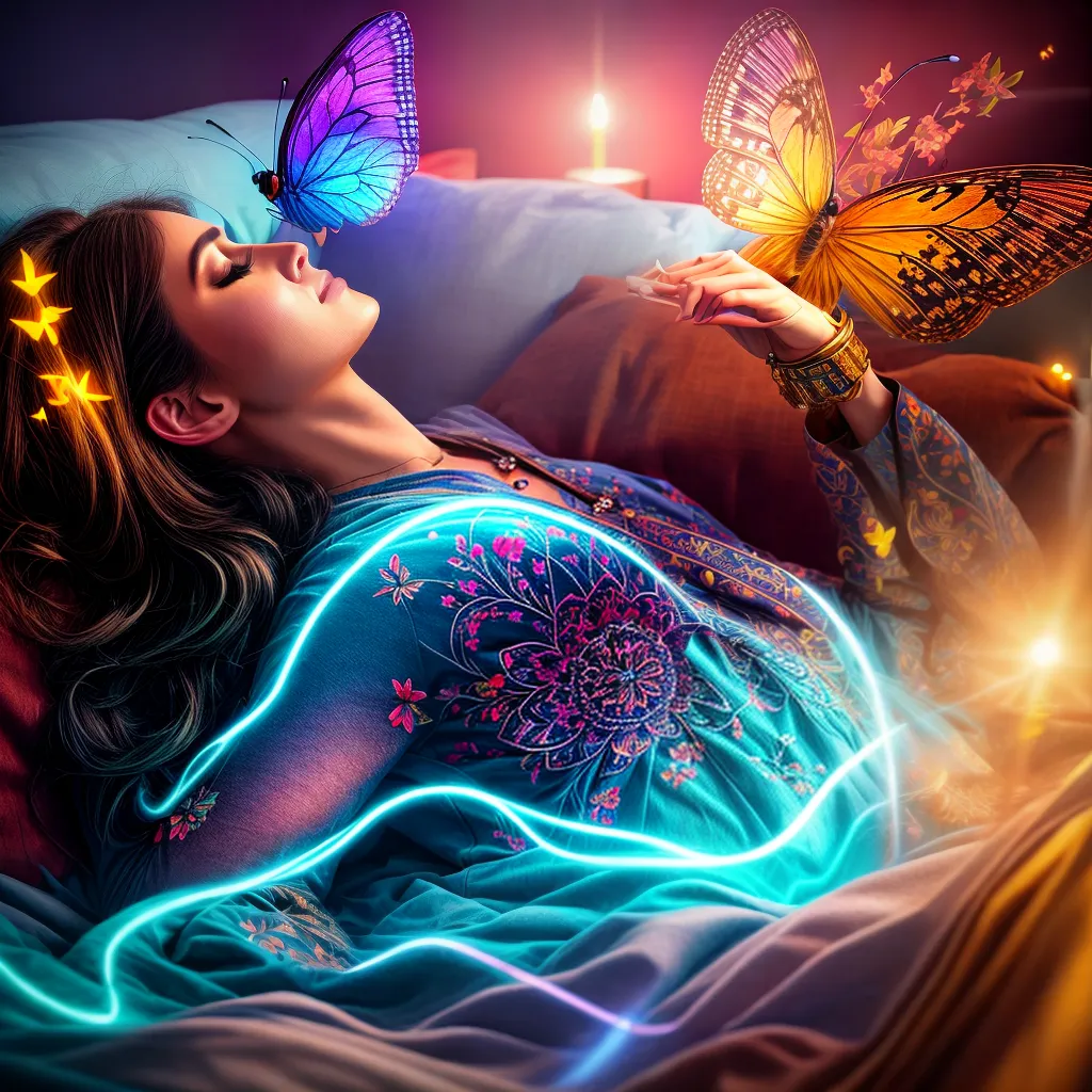 Fotos sonho simbolos cama magica