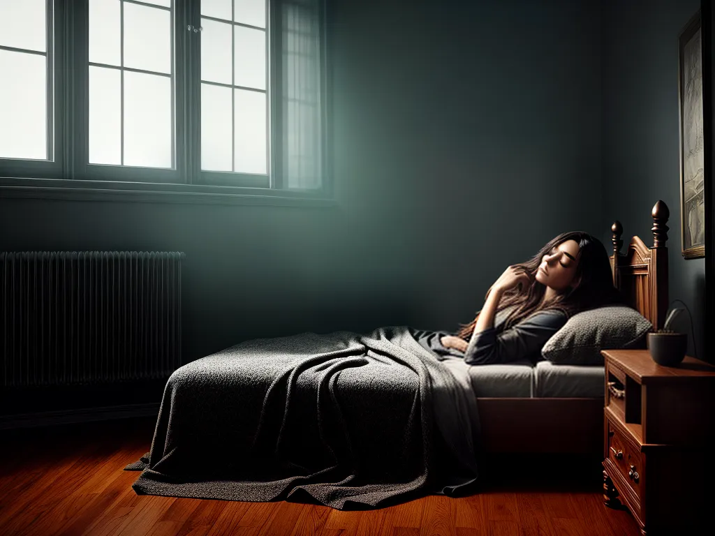 Descubra o Significado dos Sonhos Assustadores 4 Fotos sonho sombrio pessoa cama