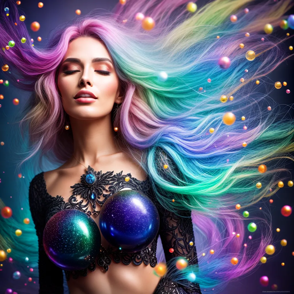 Desvendando a Imaginação Noturna: O Que os Sonhos Querem Dizer 2 Fotos sonho surreal ilustracao bolhas coloridas 1