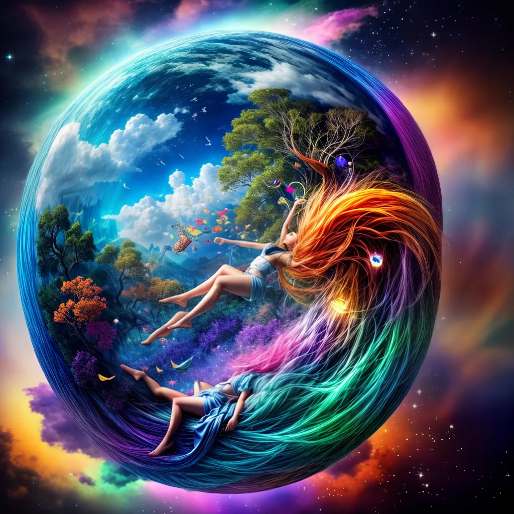 Desvende os Mistérios dos Sonhos: Significados e Interpretações 3 Fotos sonho surreal nuvem simbolos coloridos