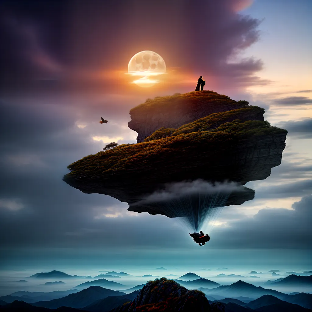 Fotos sonho surrealista nuvem simbolos oniricos