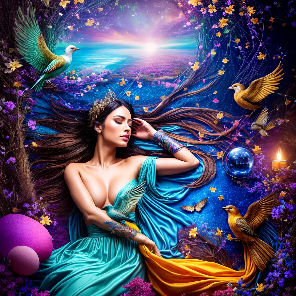 1. Decifrando os Sonhos: Explorando o Significado das Ilustrações Noturnas 3 Fotos sonho surrealista paz liberdade
