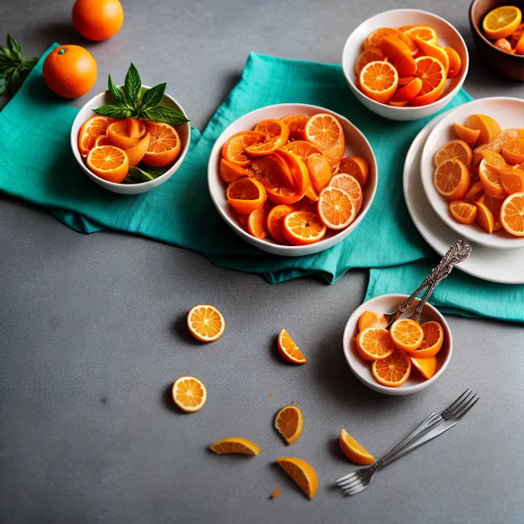 Delícias Lúdicas: Descubra o Significado dos Sonhos com Tangerinas e Petiscos 6 Fotos sonho tangerinas lanches coloridos
