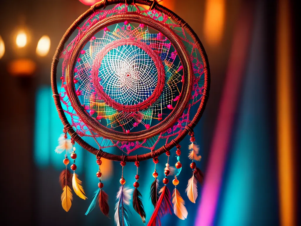 Roupas Proféticas Revelam Significados Ocultos em Sonhos 2 Fotos sonho teia mistica penas coloridas