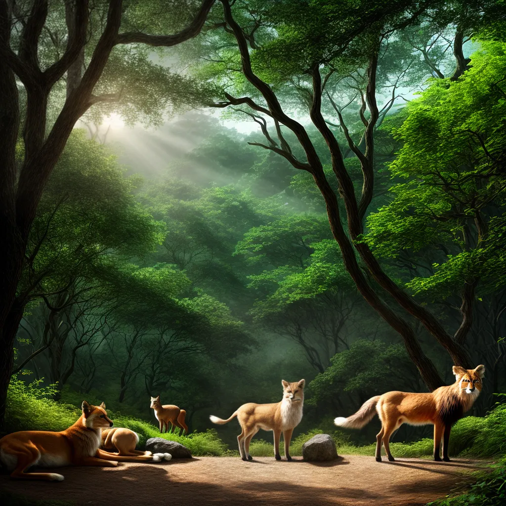 Qual é o Significado dos Sonhos com Animais? 2 Fotos sonhos animais floresta mistica