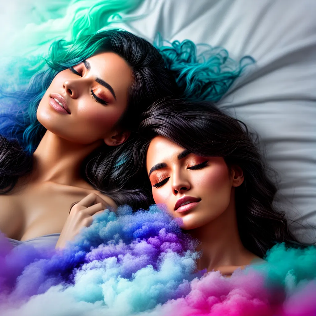 Fotos sonhos coloridos nuvem misterio