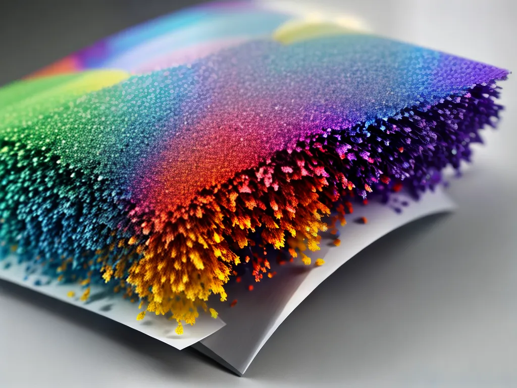 Fotos sonhos criativos puncao papel colorido