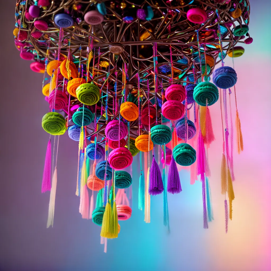 Fotos sonhos doces parede colorida