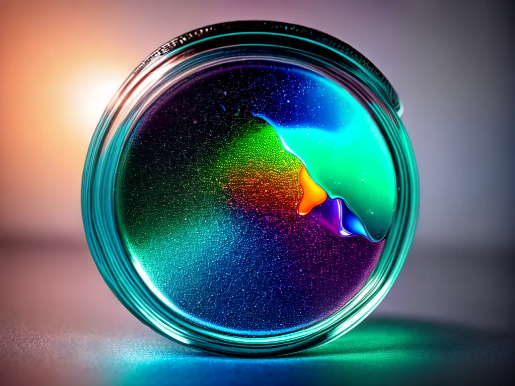 Fotos sonhos geleia colorida brilhante