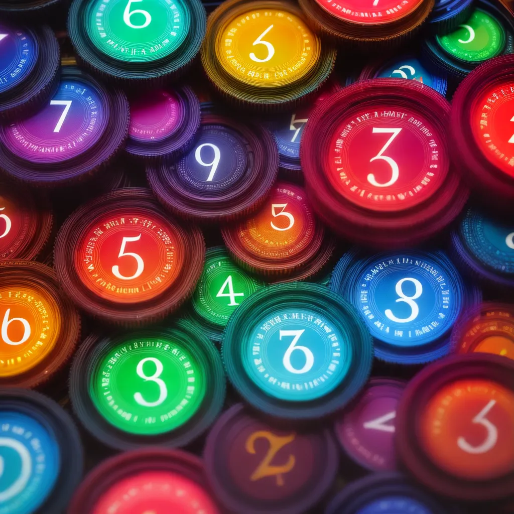 Quantidades de Sonhos: Explorando a Linguagem dos Números 6 Fotos sonhos numeros ilustracao colorida