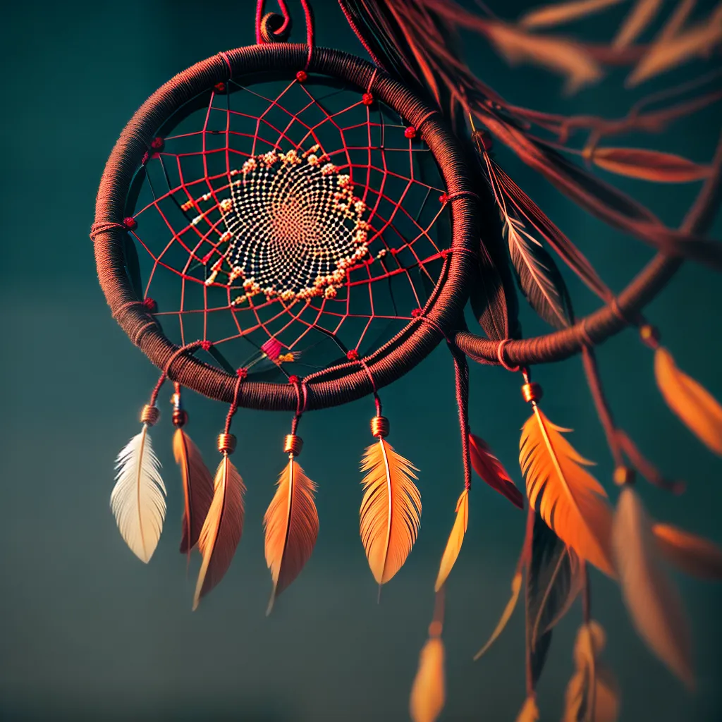 Fotos sonhos positivos filtro penas dreamcatcher