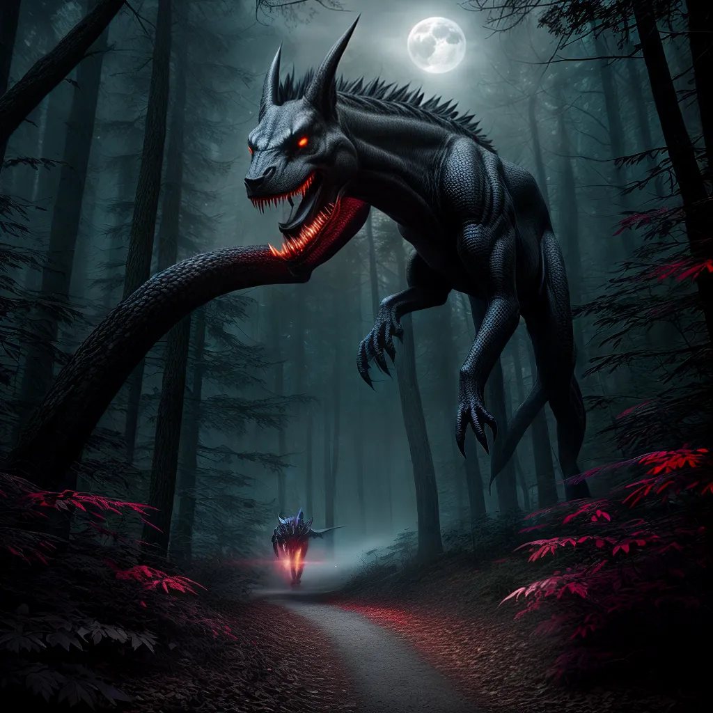 Qual o Significado de Sonhar com Vampirismo e Velociraptor? 2 Fotos sonhos simbolos floresta vampiro velociraptor