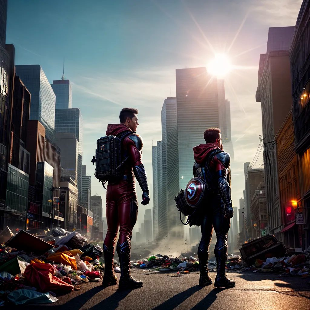 Combater Resíduos: Descubra o Significado de Sonhar com Lutas e Lixo 3 Fotos super heroi combate lixo natureza