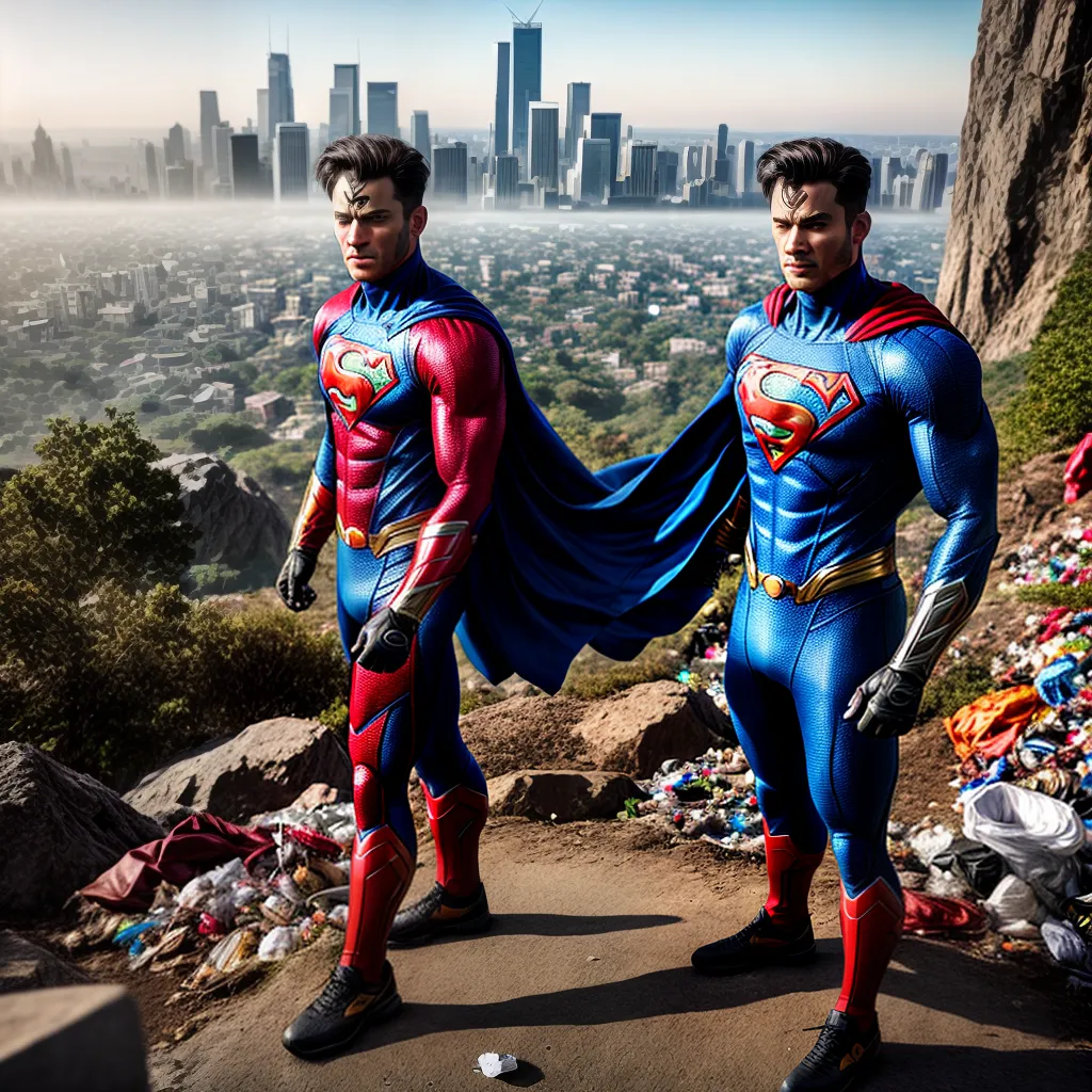 Combater Resíduos: Descubra o Significado de Sonhar com Lutas e Lixo 4 Fotos super heroi limpeza ambiente