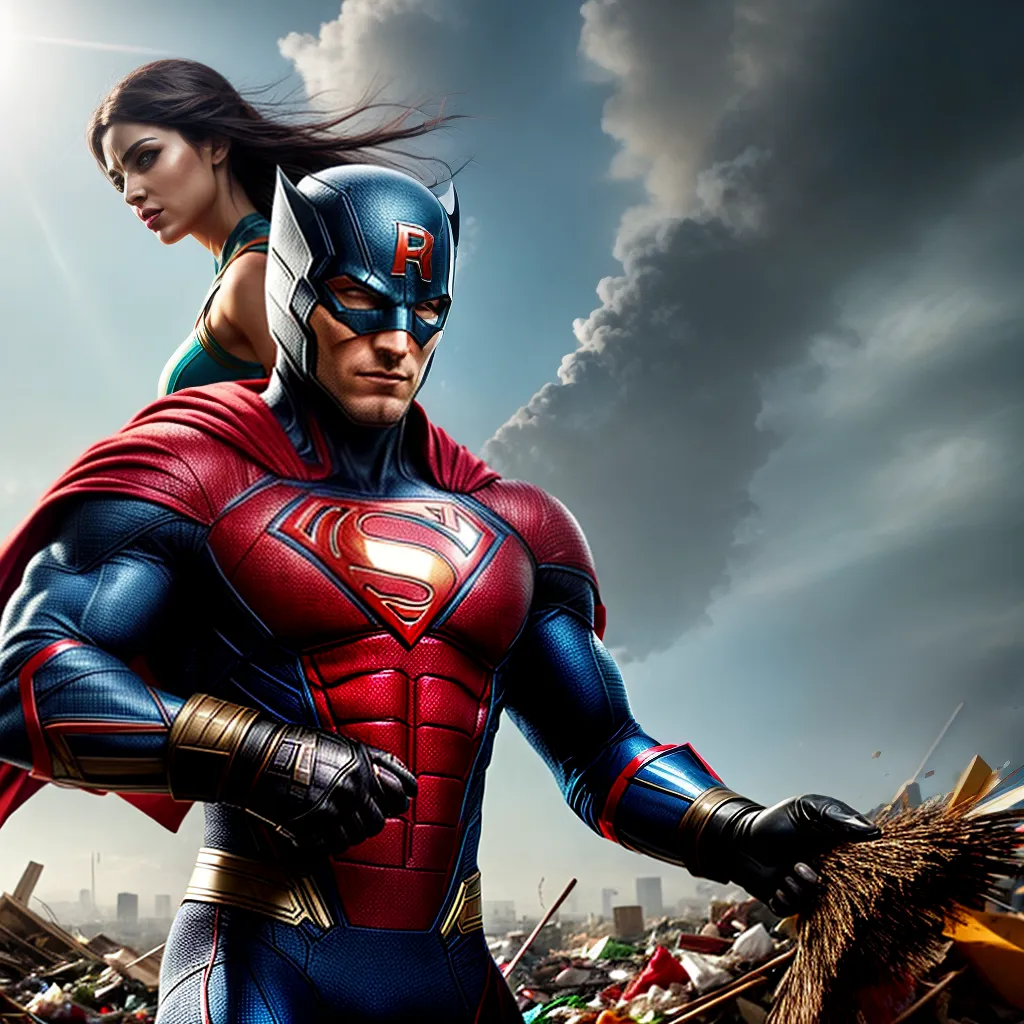 Combater Resíduos: Descubra o Significado de Sonhar com Lutas e Lixo 6 Fotos superheroi batalha lixo reciclagem