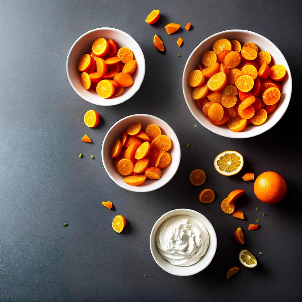 Delícias Lúdicas: Descubra o Significado dos Sonhos com Tangerinas e Petiscos 5 Fotos tangerinas lanches coloridos sonhos
