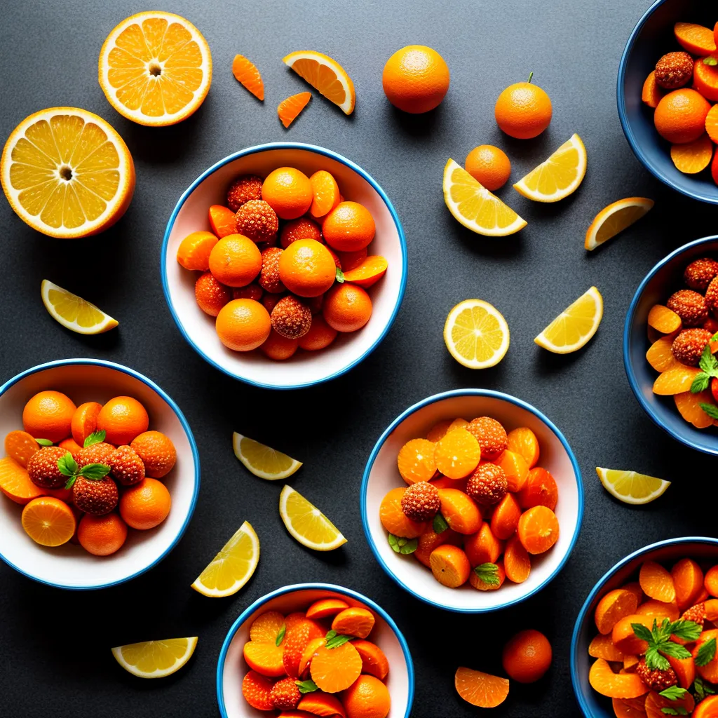 Delícias Lúdicas: Descubra o Significado dos Sonhos com Tangerinas e Petiscos 4 Fotos tangerinas lanches sonhos