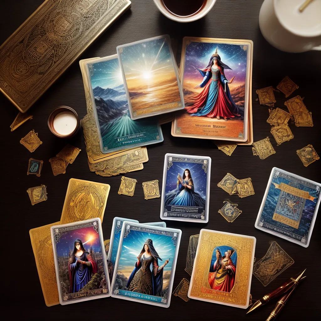 Decifrando os Enigmas dos Sonhos com um Baralho 4 Fotos tarot cartas sonhos misterio