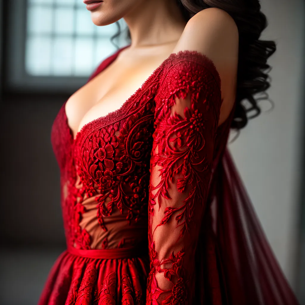 Significado de Sonhar com Vermelho, Aro e Renda de Tecido: Descubra Agora! 3 Fotos tecido vermelho lace circular simbolo