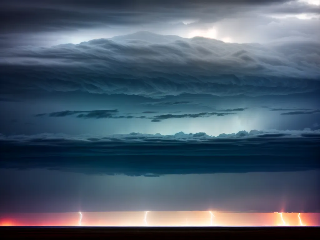 Fotos tempestade paisagem vazia relampagos