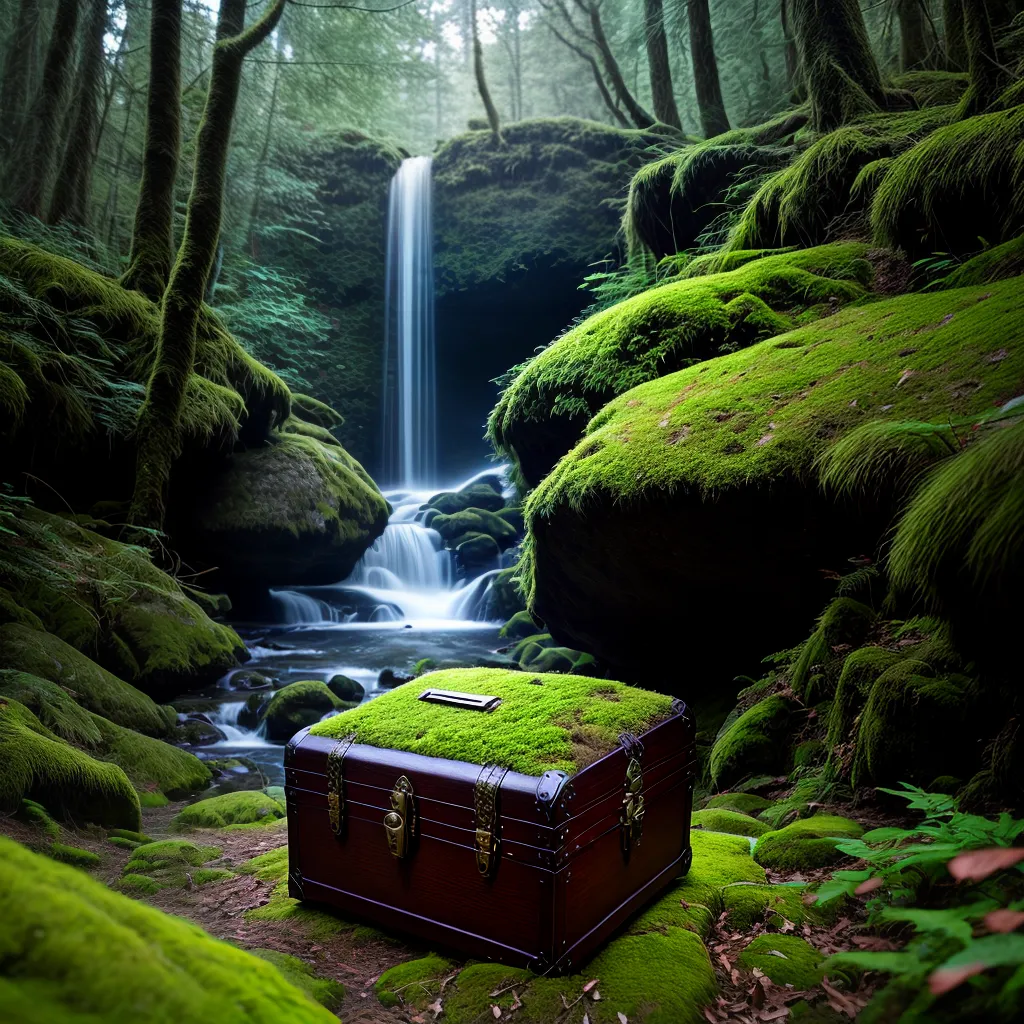 possibilidades ocultas 5 Fotos tesouro escondido floresta misterio