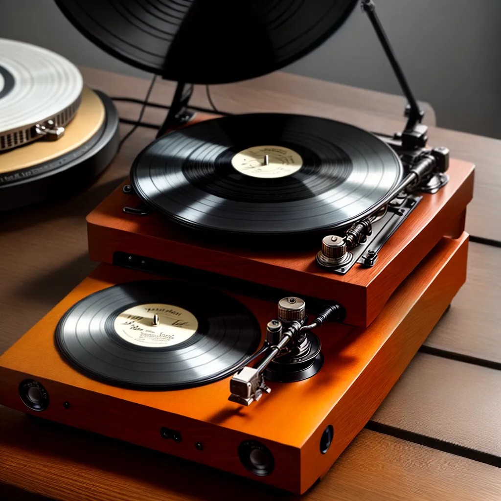 Fotos tocador vinil amplificador valvula