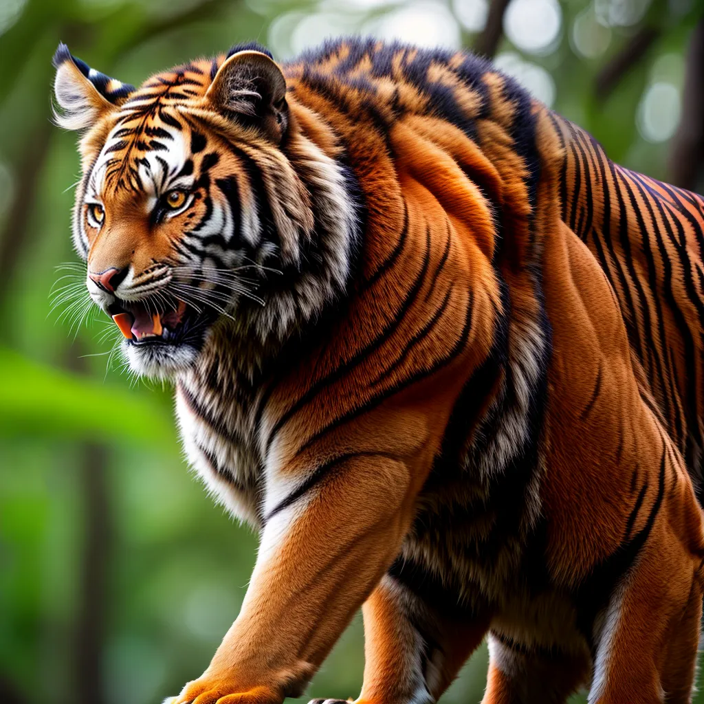 Fotos transformacao tigre coruja mistica
