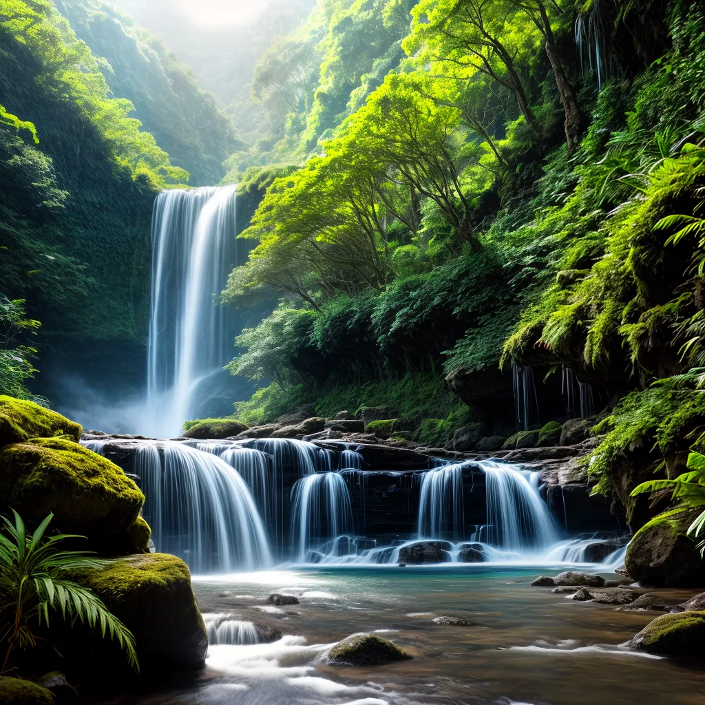 Fotos trilha cachoeira floresta natureza