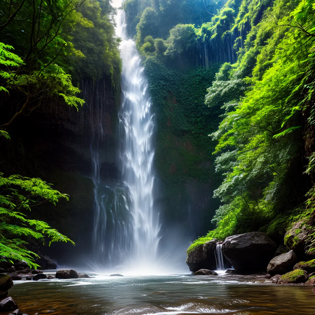 Fotos trilha cachoeira natureza magica