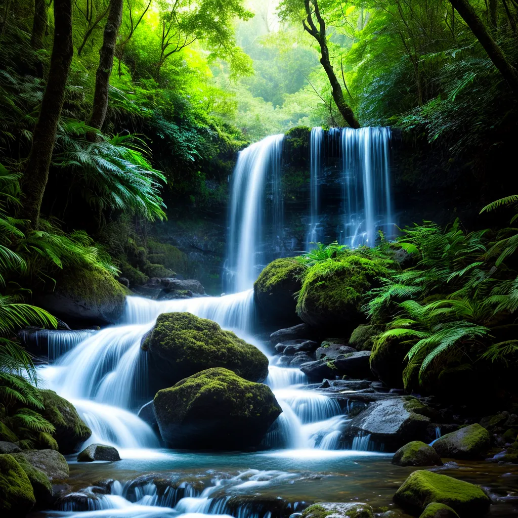 A Profunda Simbologia dos Sonhos: Descubra o Significado de Sonhar com Trilhas e Cachoeiras 6 Fotos trilha floresta cachoeira magica 1