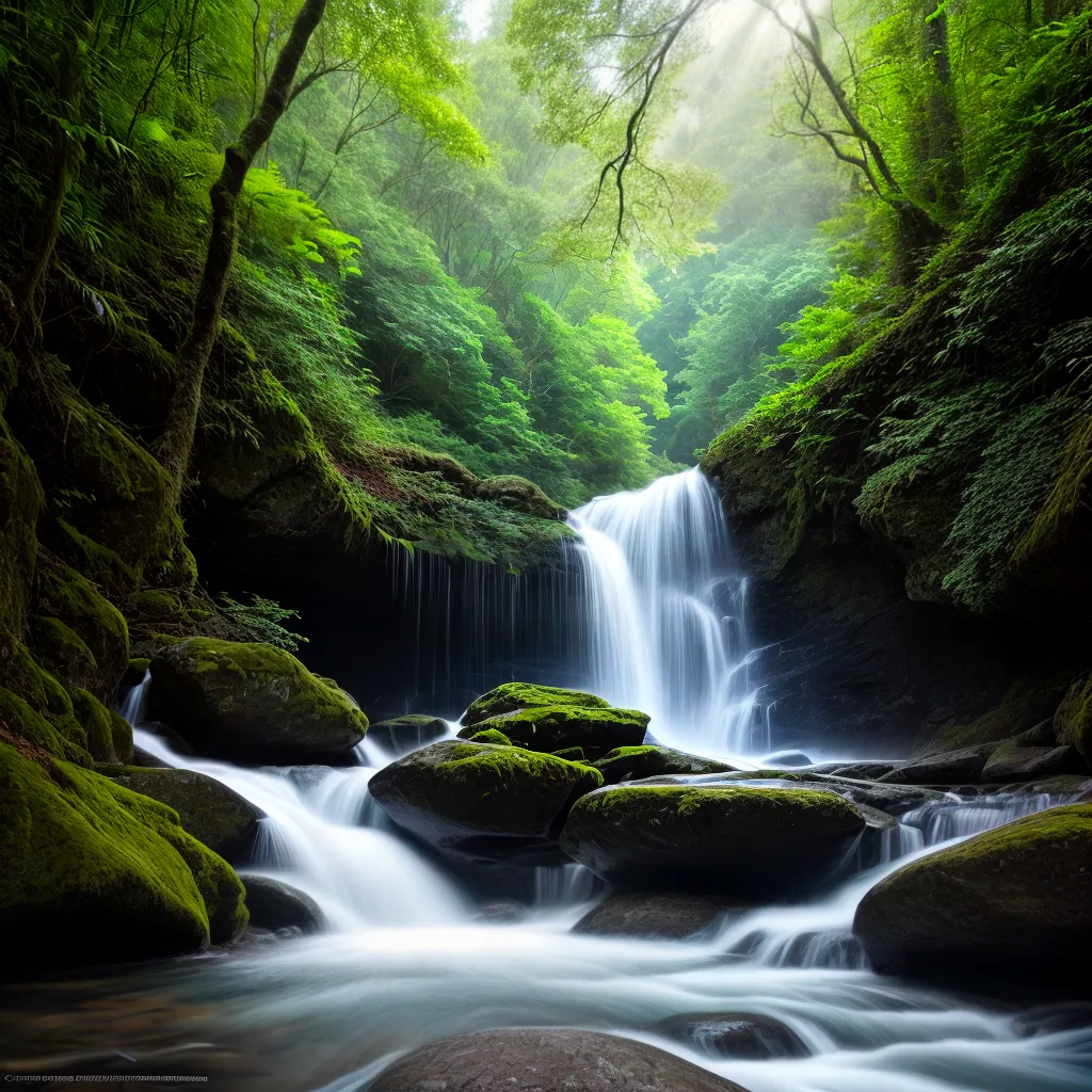 Fotos trilha floresta cachoeira magica