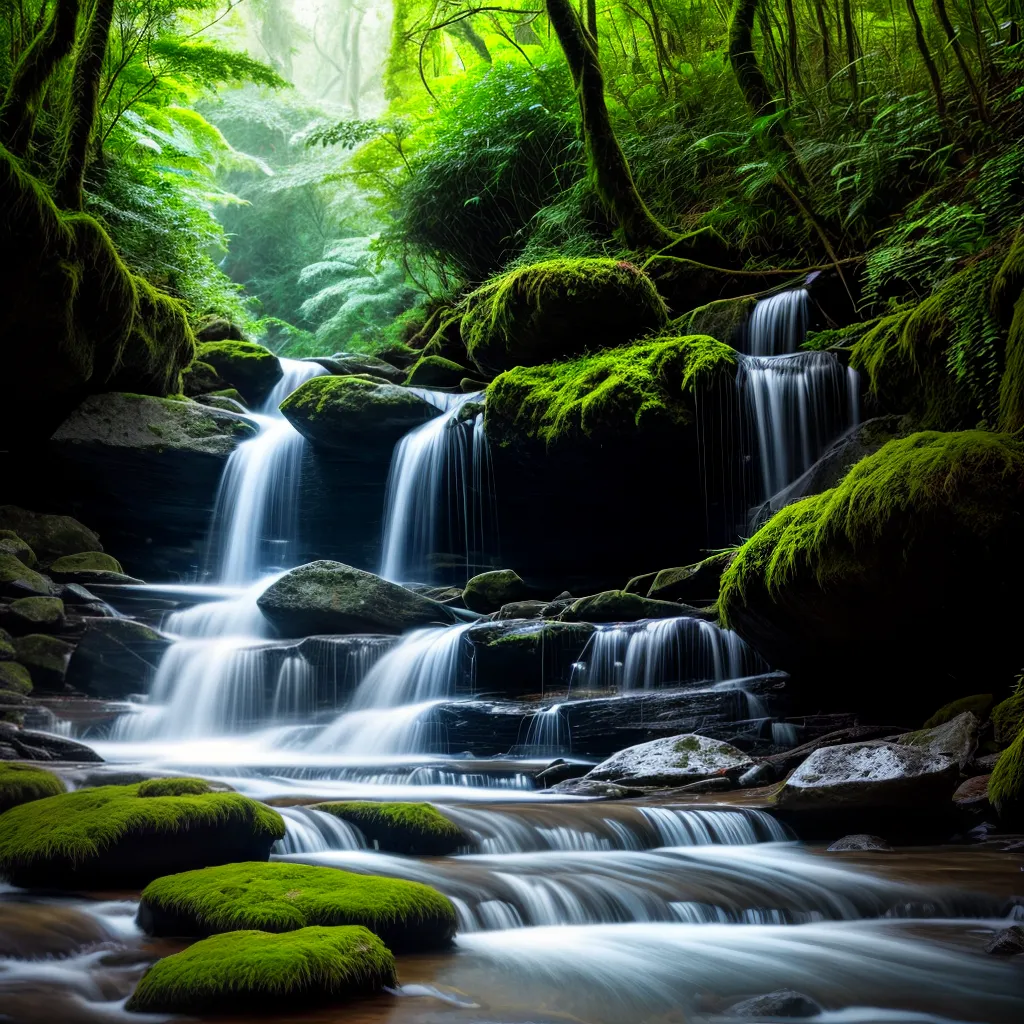 A Profunda Simbologia dos Sonhos: Descubra o Significado de Sonhar com Trilhas e Cachoeiras 3 Fotos trilha floresta cachoeira serenidade