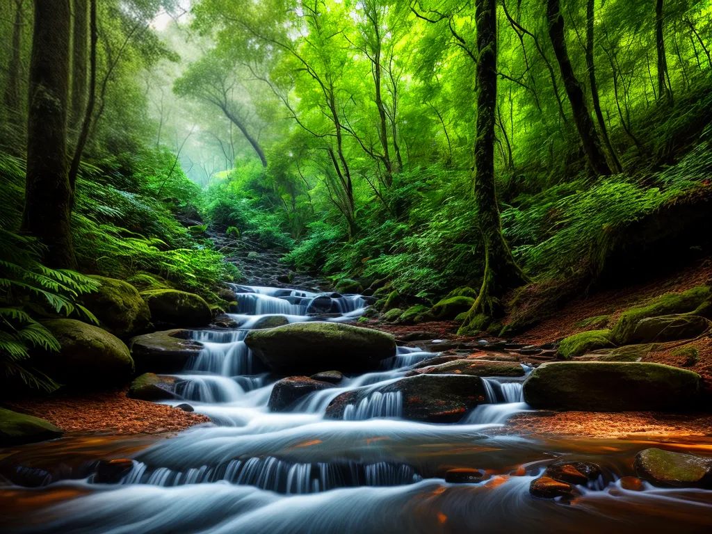 Fotos trilha floresta verde natureza sustentavel
