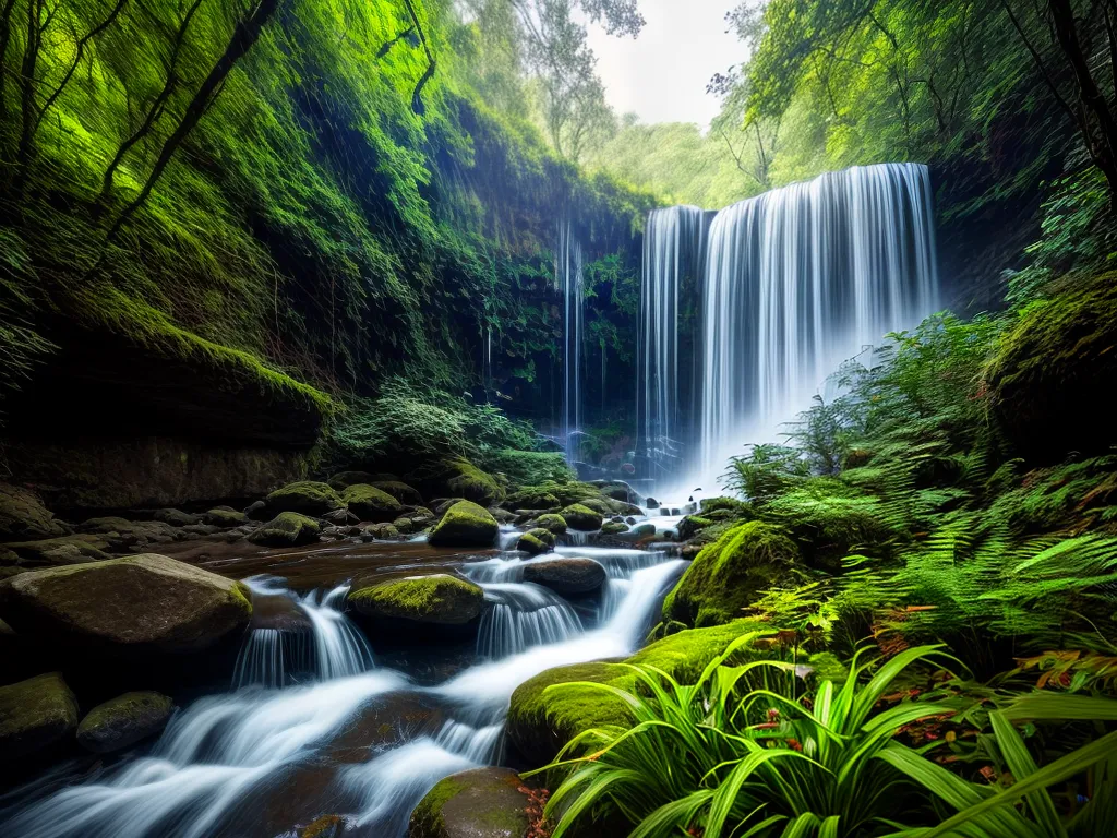 Fotos trilha verde cachoeira natureza