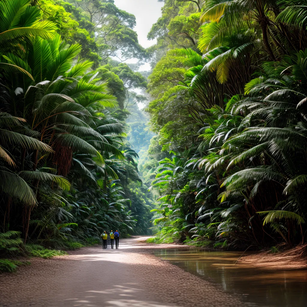 Fotos turismo sustentavel floresta trilha natureza