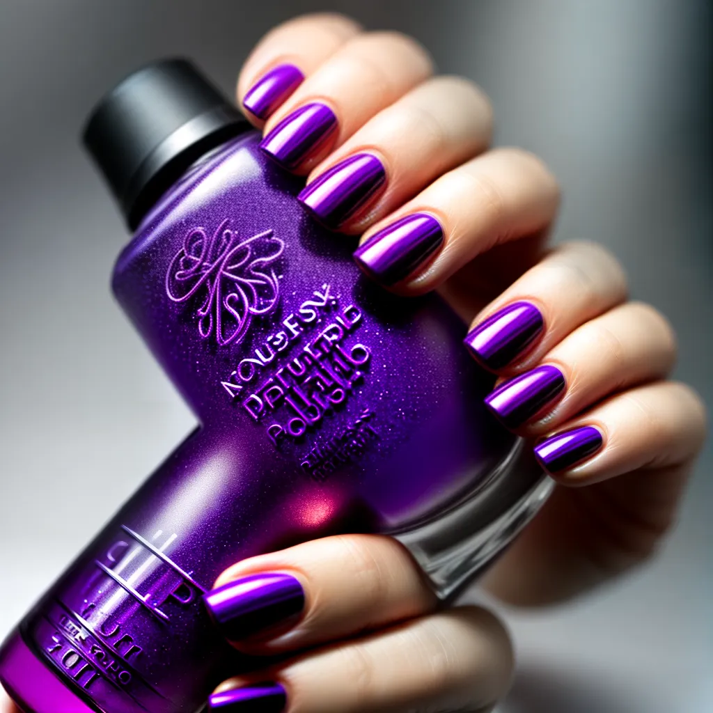 Desvendando os Mistérios dos Sonhos: O Significado de Sonhar com Roxo Intenso e Unhas Artificiais 5 Fotos unhas roxas artificiais glamour misterio