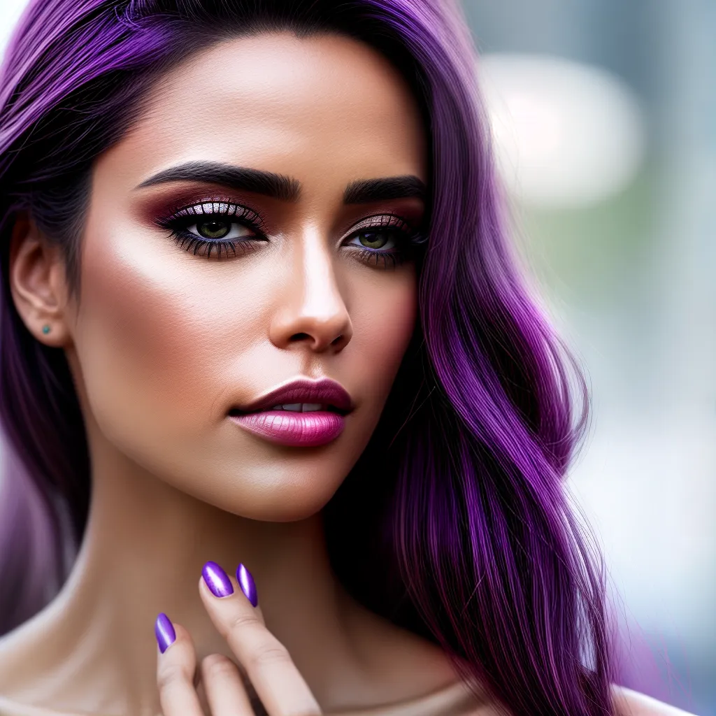Desvendando os Mistérios dos Sonhos: O Significado de Sonhar com Roxo Intenso e Unhas Artificiais 2 Fotos unhas roxas misterio sonhos