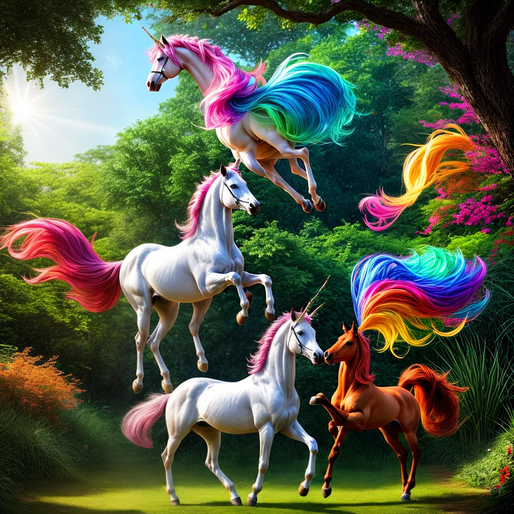 Confiança, indignação e a força da comunidade: o que significa sonhar com unicórnios? 3 Fotos unicornios floresta encantada magia