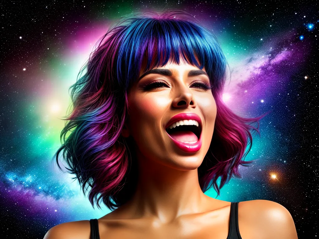 Descubra o que Significa Sonhar com Boca Aberta! 2 Fotos universo colorido boca aberta