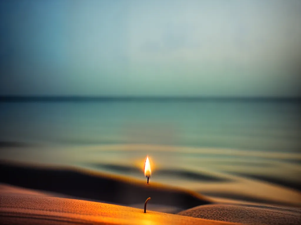 1. Descubra o Brilho que sua Paciência pode Iluminar 5 Fotos vela iluminada chama danca paciencia