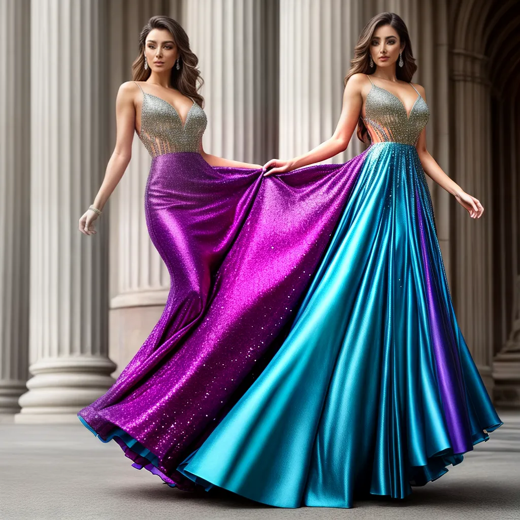 Fotos vestido glamouroso brilho sonho